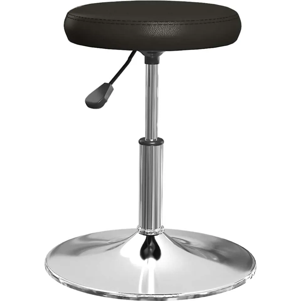 vidaXL Eetkamerstoelen 4 st kunstleer zwart, foto 2