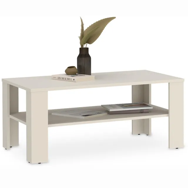 IDIMEX Salontafel ANIMO 100 x 60 cm – Kasjmir beige