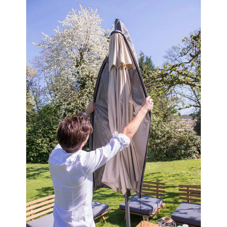 Winza Outdoor Covers parasolhoes grijs, foto 2