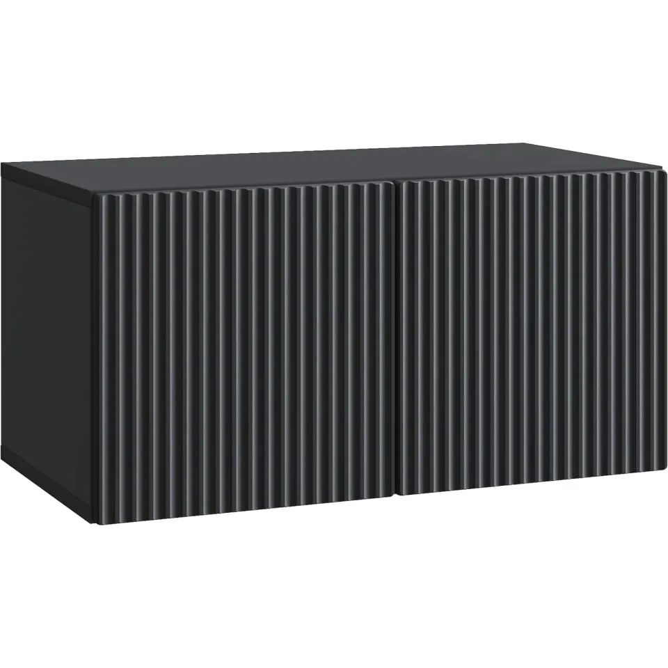 vidaXL Wandbeugel TV-kast 59,5 x 31 x 30 cm Zwart Bewerkt hout, foto 3