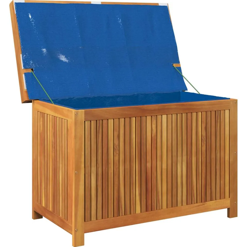 vidaXL Kussenbox voor buiten 90x50x60,5 cm massief acaciahout bruin, foto 4