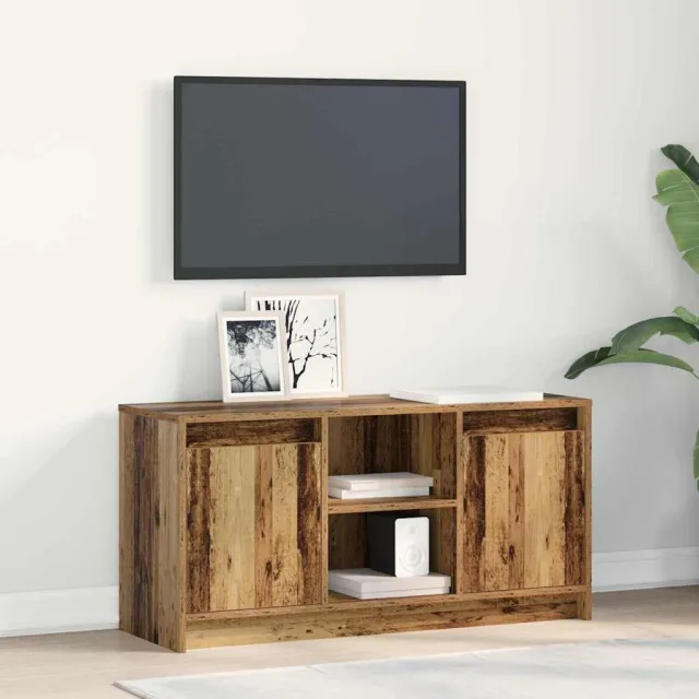 vidaXL TV Eenheden 100 x 34 x 50 cm Bruin Bewerkt hout, foto 2