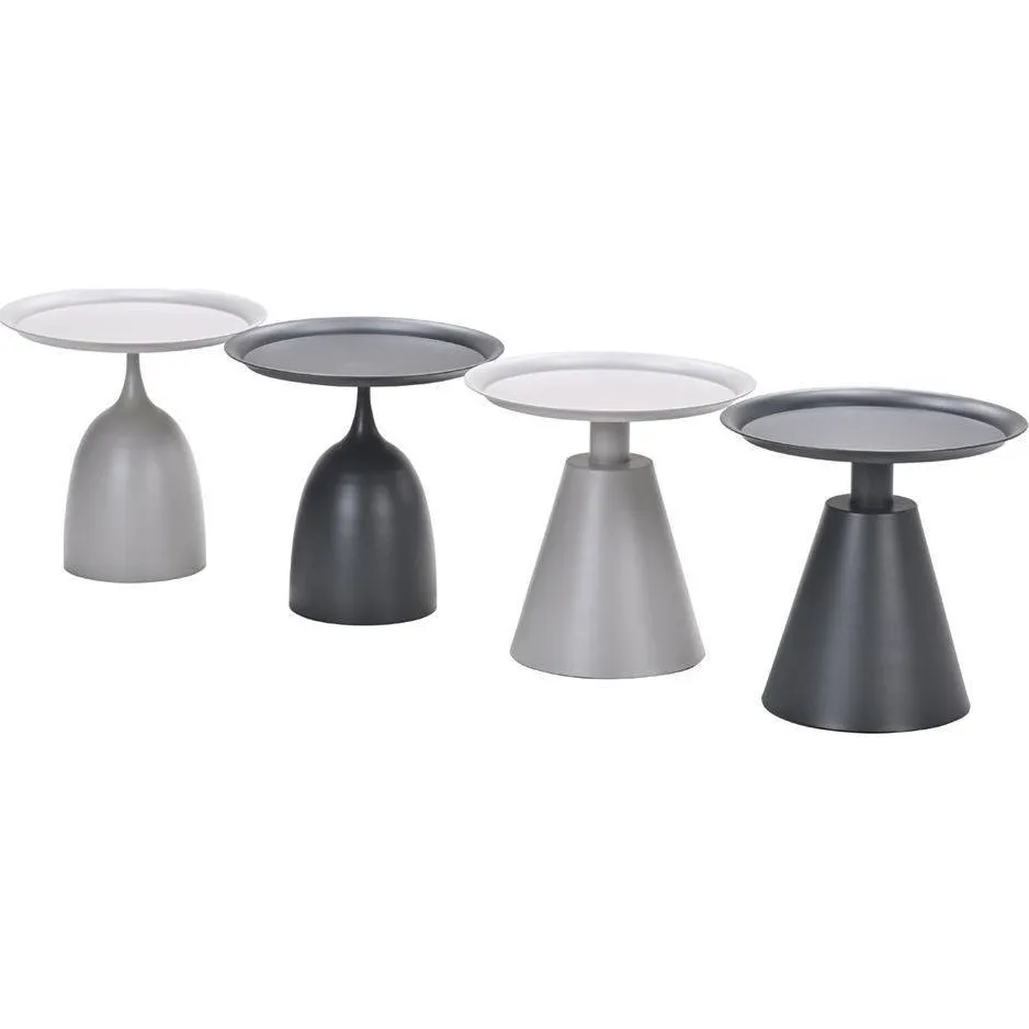 Garden Impressions bijzettafel Zavala (50xH48 cm) Zavala bijzettafel - diameter 50xH48 cm - carbon black, foto 2
