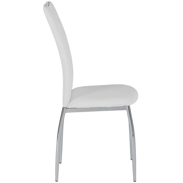 IDIMEX Eetkamerstoelen APOLLO, set van 4 - wit