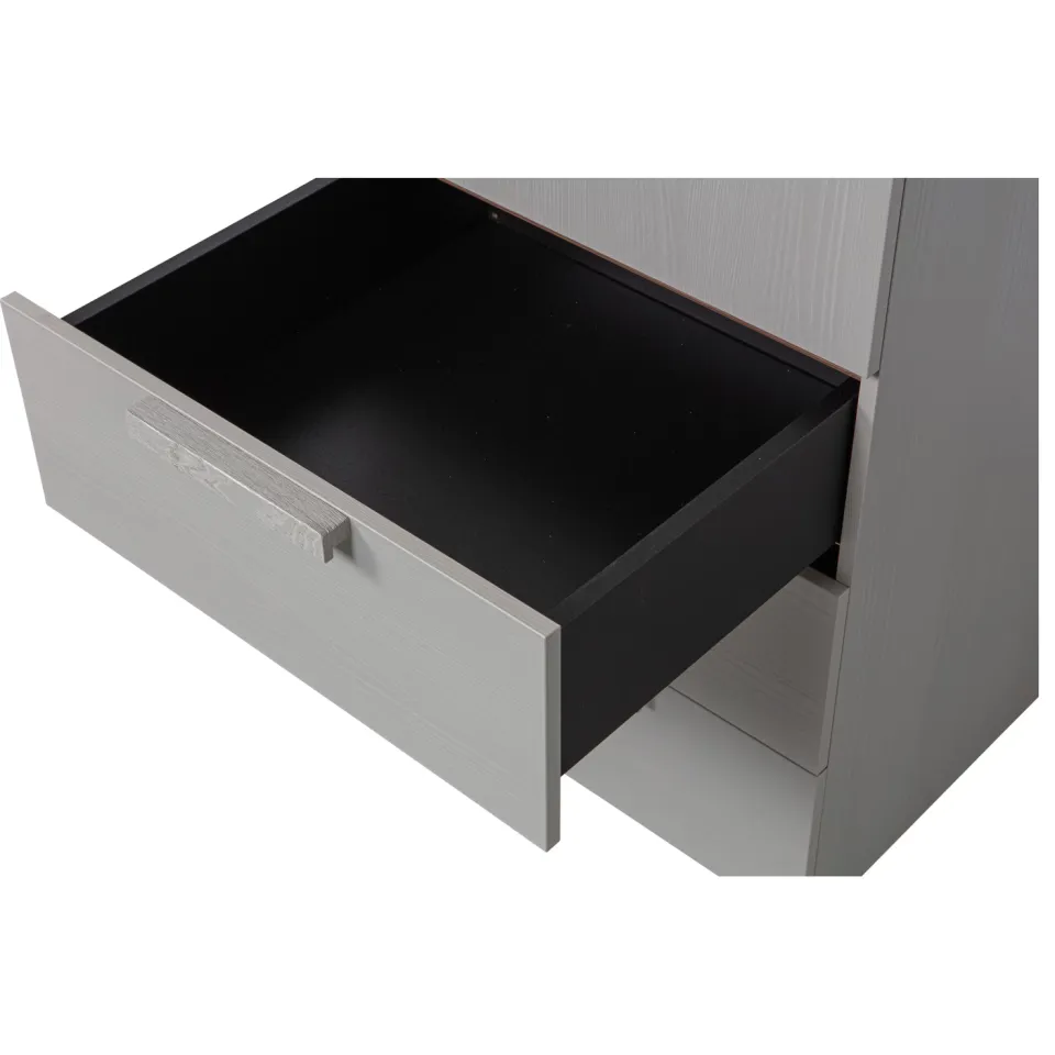 WOOOD Rens kledingkast 1-deurs pebble grey, foto 5