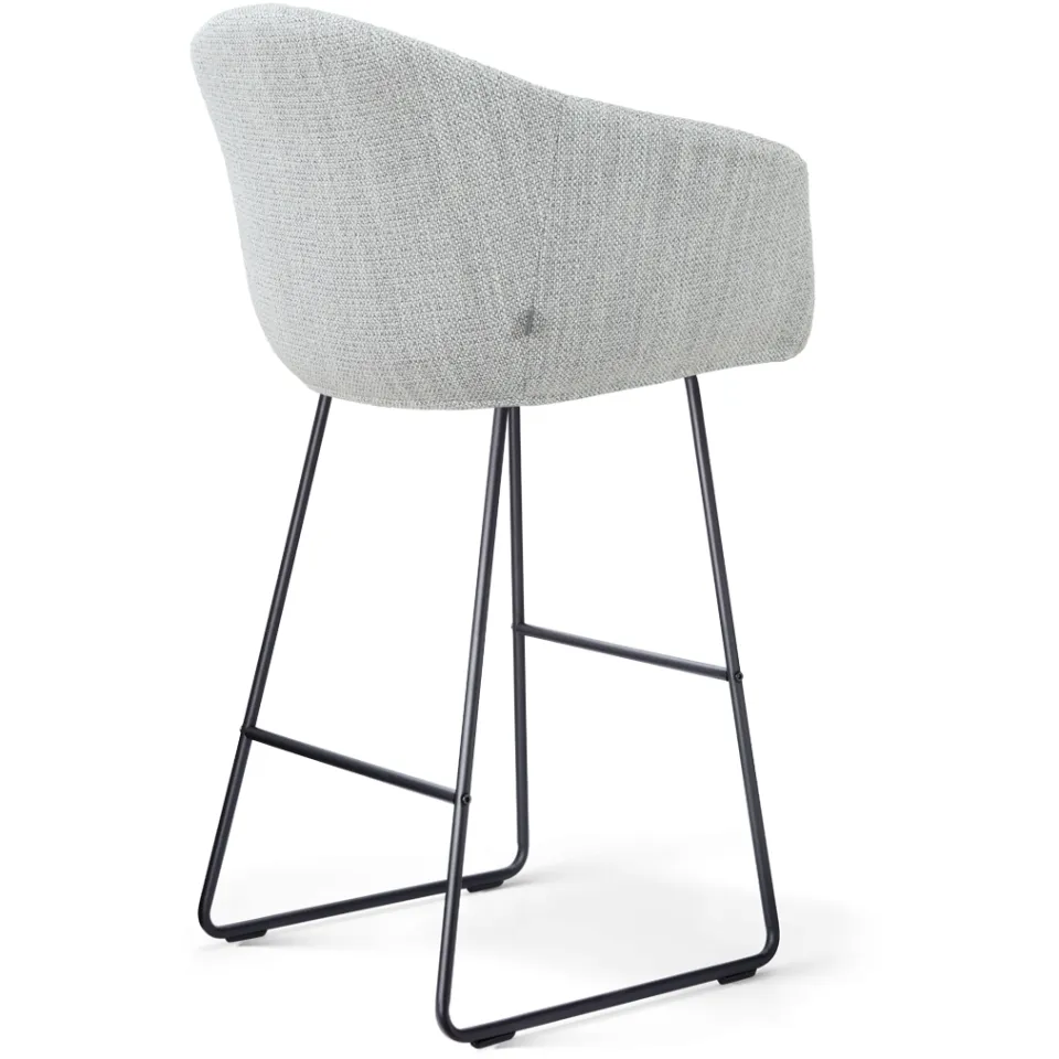 Nolon Nino-Otis barkruk grijs melange - zwart onderstel - 75 cm, foto 3