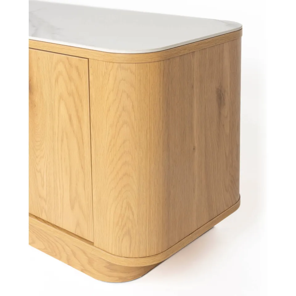 Housecraft Living Almira dressoir laag 180 cm naturel, foto 3