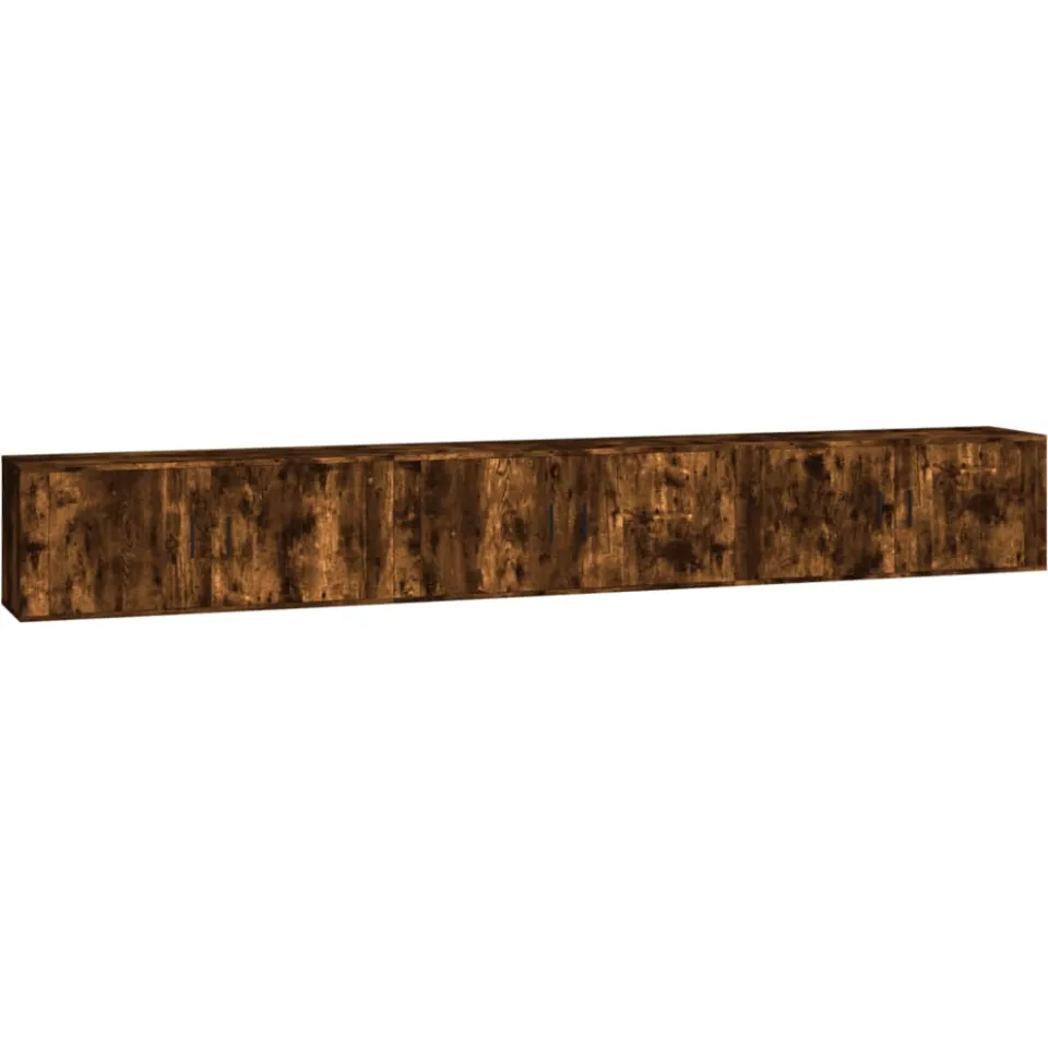 vidaXL Tv-wandmeubels 3 st 100x34,5x40 cm gerookt eikenkleurig, foto 3