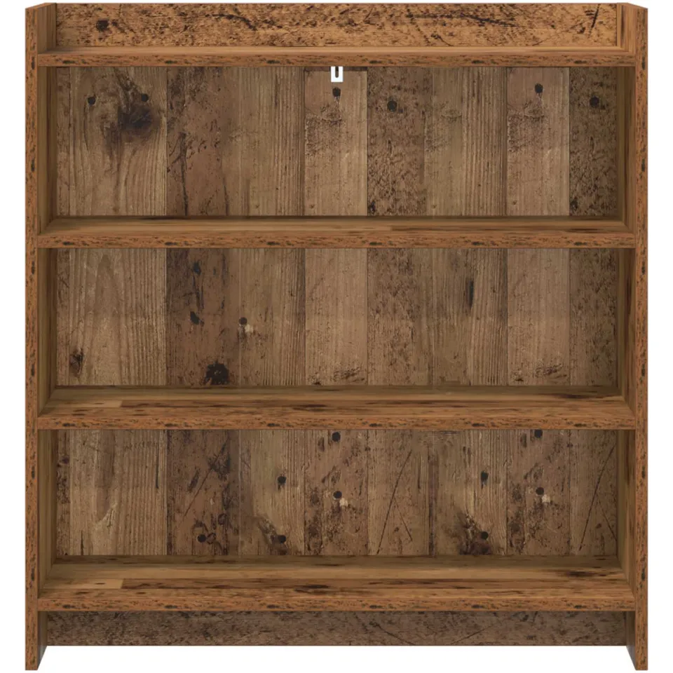 vidaXL Dressoir Oud hout 75 x 36 x 80 cm Bewerkt hout bruin, foto 4
