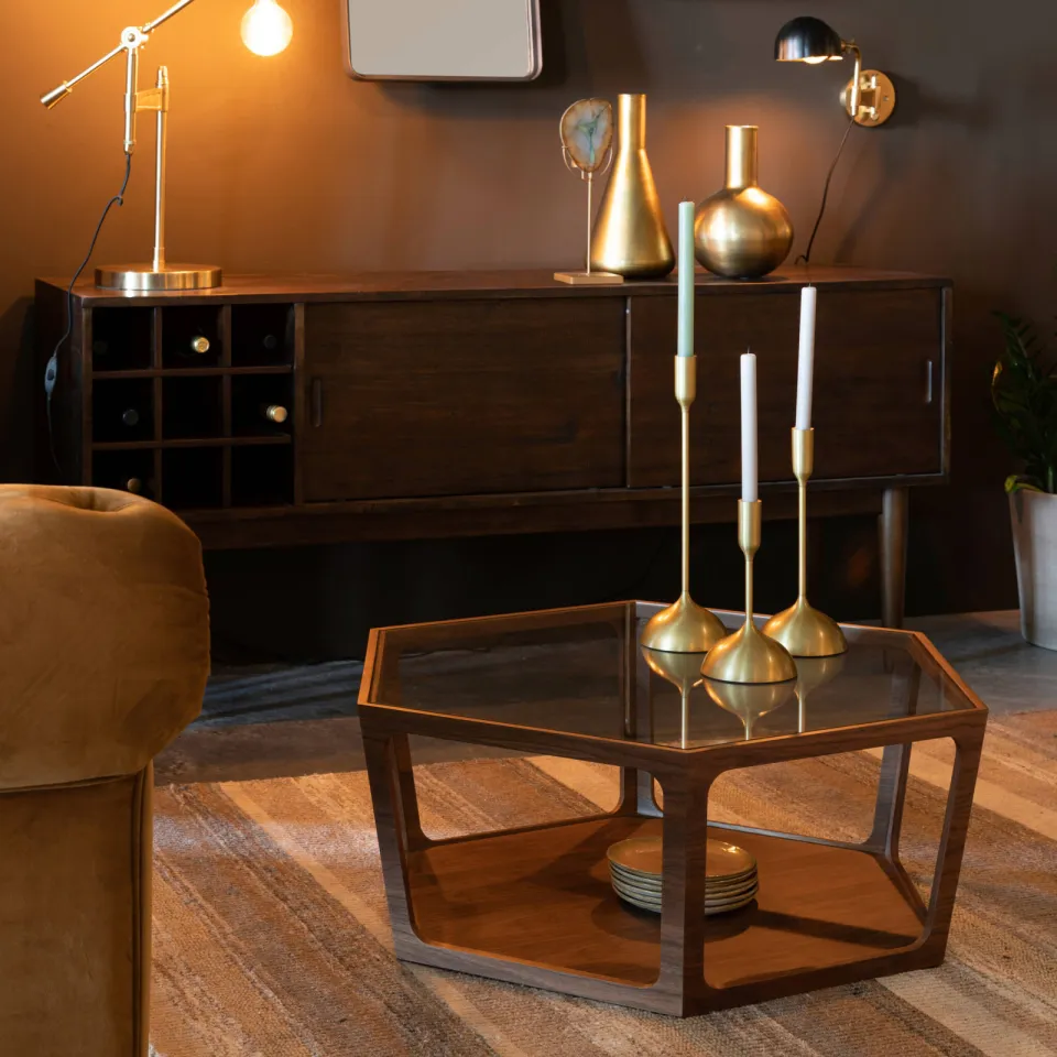 Dutchbone salontafel Sita bruin, foto 3