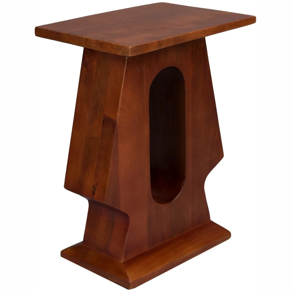 Dutchbone Pilaster bijzettafel bruin