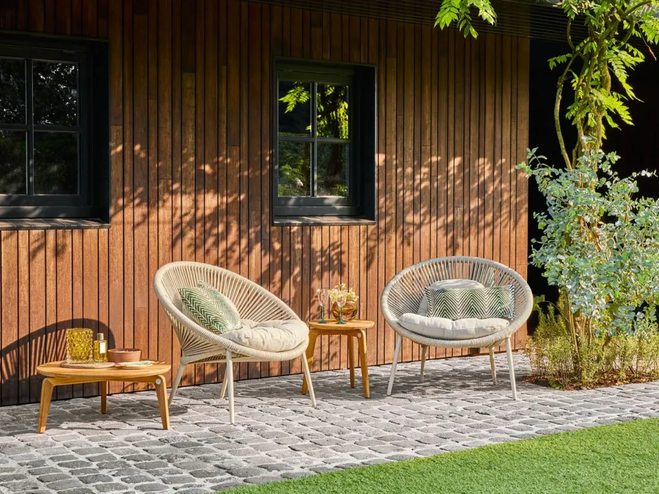 Suns Prato lounge tuinstoel taupe, foto 3