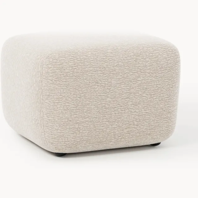 Westwing Collection Voetenbank Wolke beige