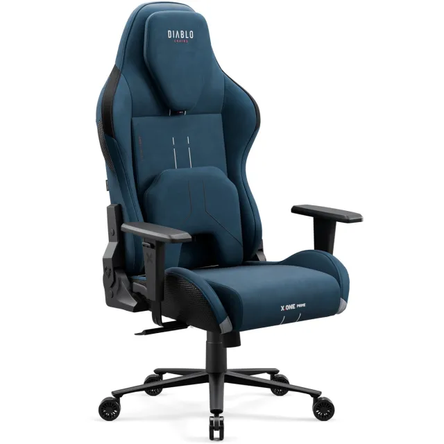 Diablo Chairs Gaming stoel X.One PRIME - Bureaustoel verstelbaar - Normale maat - Meta Ocean
