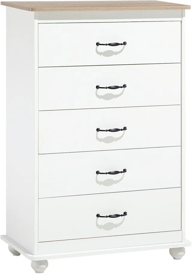 Beliani SHARON - Commode - Wit - Spaanplaat