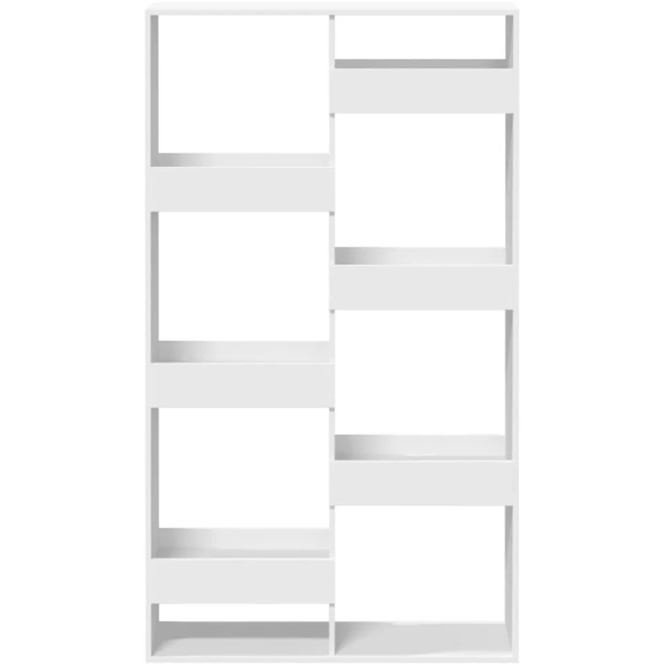 vidaXL Boekenkast 100x33x175 cm bewerkt hout wit, foto 4