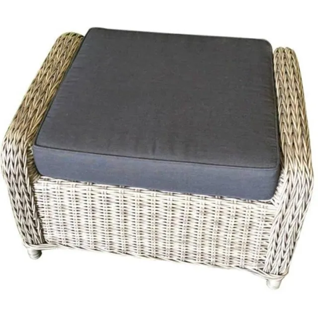 AVH-Collectie Ibiza voetenbank 52x64xH43 cm grijs