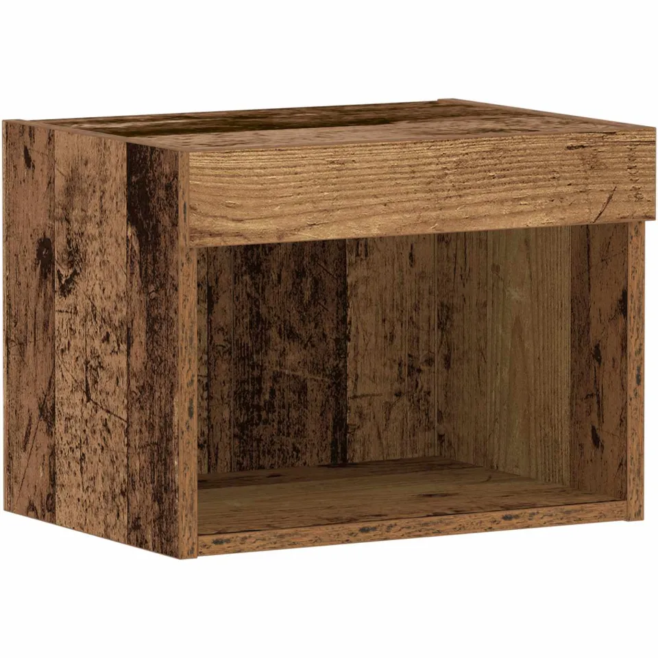 vidaXL Tv-meubelset 40 x 30 x 30 cm Oudhout Bewerkt hout bruin, foto 3