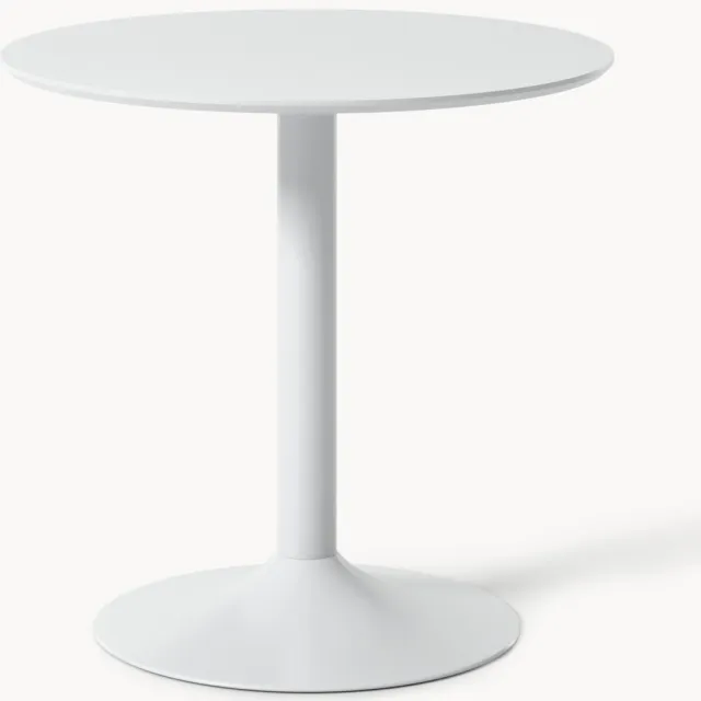 Westwing Collection Ronde eettafel Menorca, in verschillende formaten Wit
