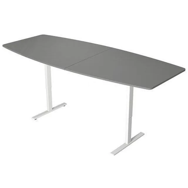Kerkmann Zit sta vergadertafel Teamwork grijs 250x105cm