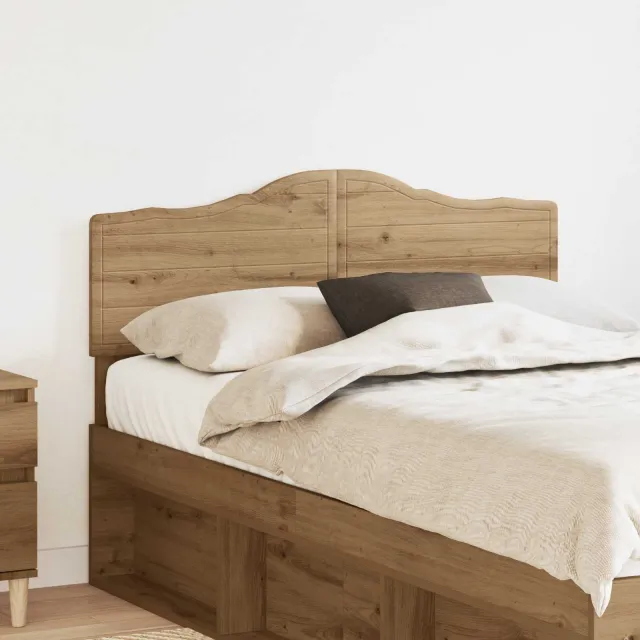 vidaXL Hoofdbord Artisan Eiken Bewerkt hout Bruin