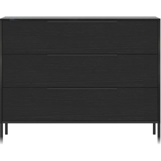 Cabino commode Marble zwart