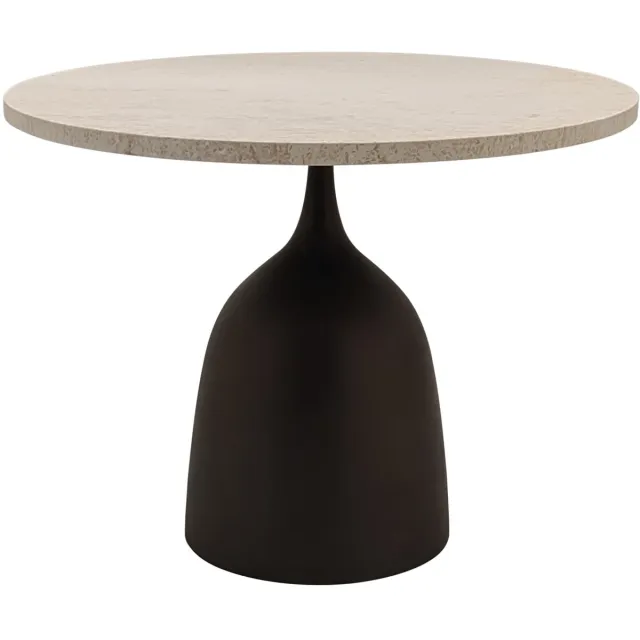 PTMD Bijzettafel Patras - Beige - 60x60x45cm