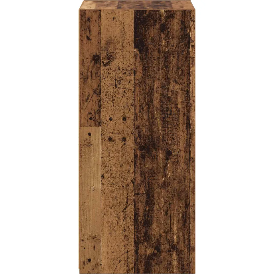 vidaXL Dressoir Oud hout 70 x 41 x 93 cm Bewerkt hout bruin, foto 4