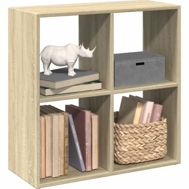 vidaXL Kamerscherm / boekenkast 69,5x29x69,5 cm hout sonoma eikenkleur Bruin