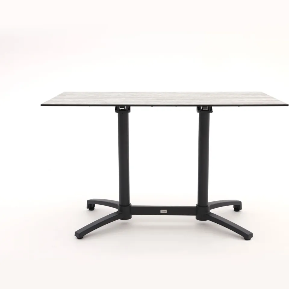 Bellagio tuinmeubelen Bellagio Canzo klaptafel 120x70x73cm grijs, foto 3