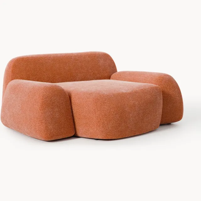 Westwing Collection XL loungefauteuil Wolke Terracotta