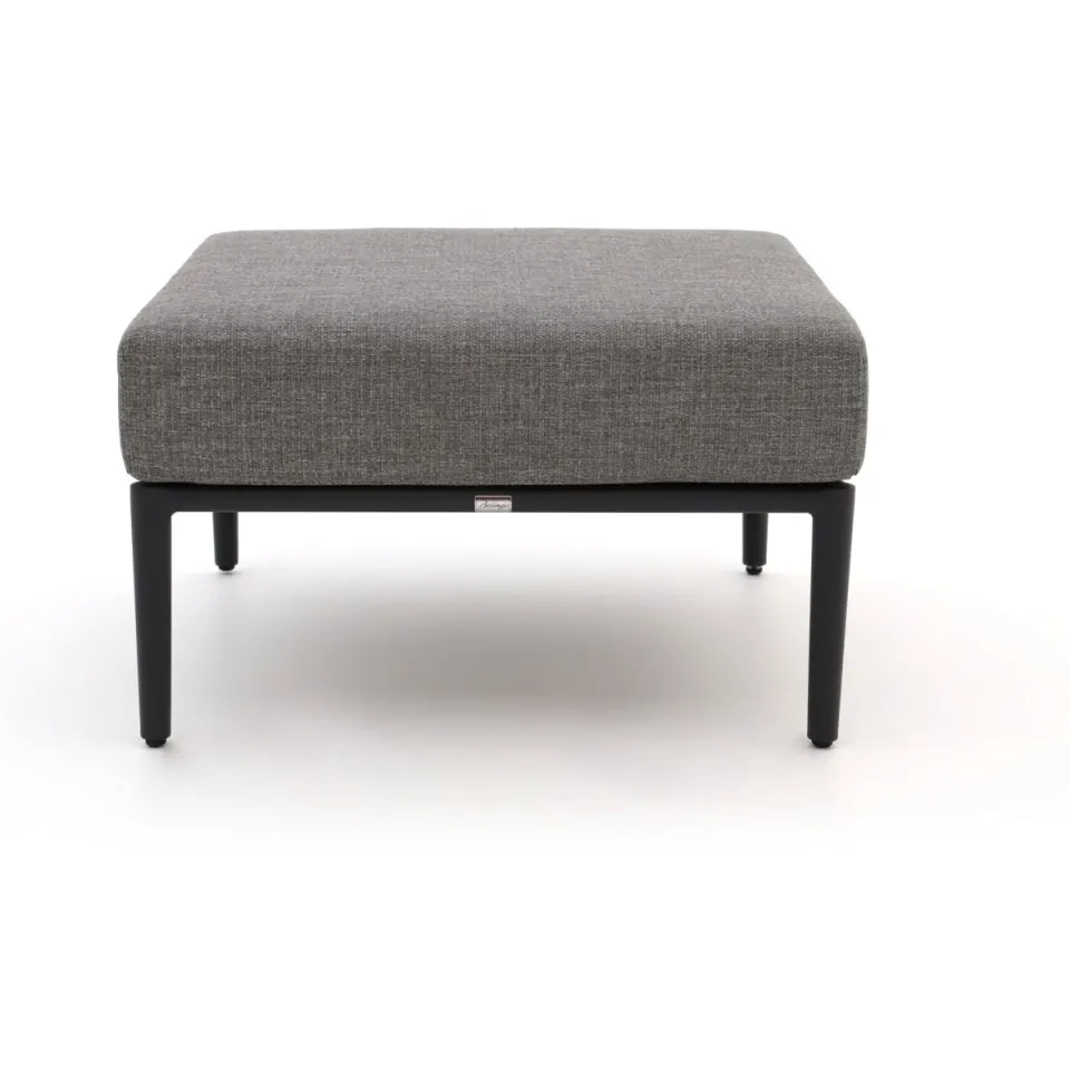 Bellagio tuinmeubelen Bellagio Mineo lounge voetenbank 71x71cm grijs, foto 4