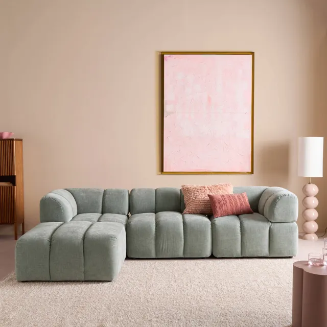 NOUS Living Nobu modulaire bank groen, foto 2