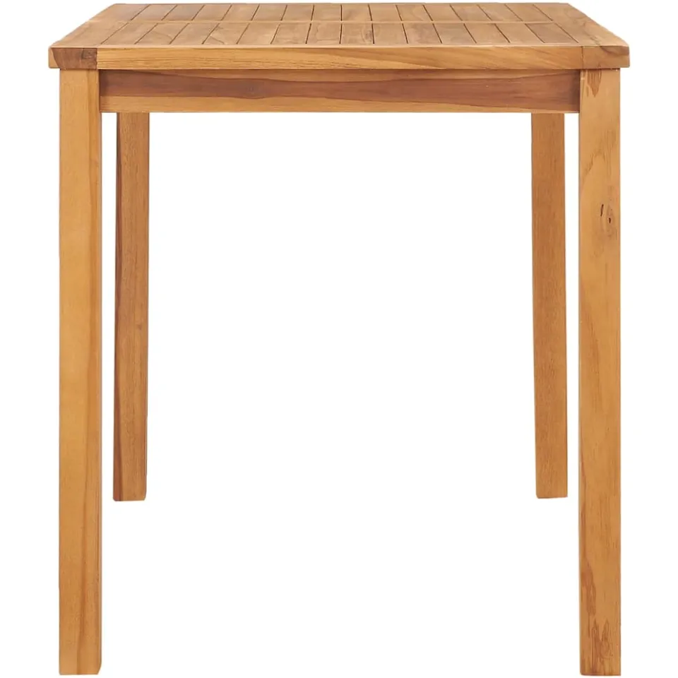 vidaXL Tuintafel 120x70x77 cm massief teakhout bruin, foto 3