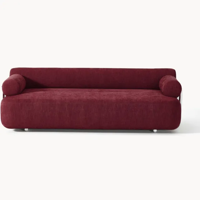 Westwing Collection Bank Stella (3-zits) Wijnrood