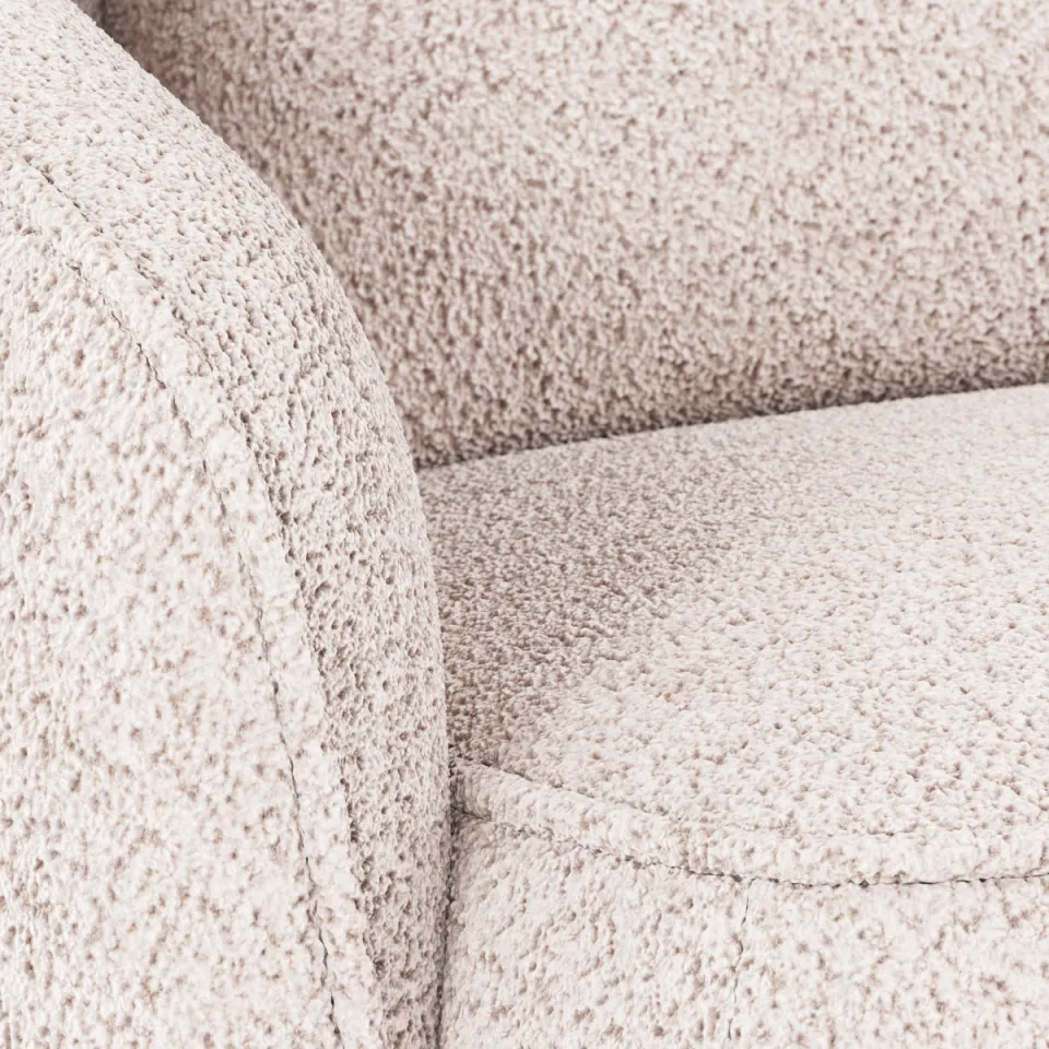 Rowico Home Norris gestoffeerde 3-zits hoekbank wit - rechts - 226 cm, foto 4
