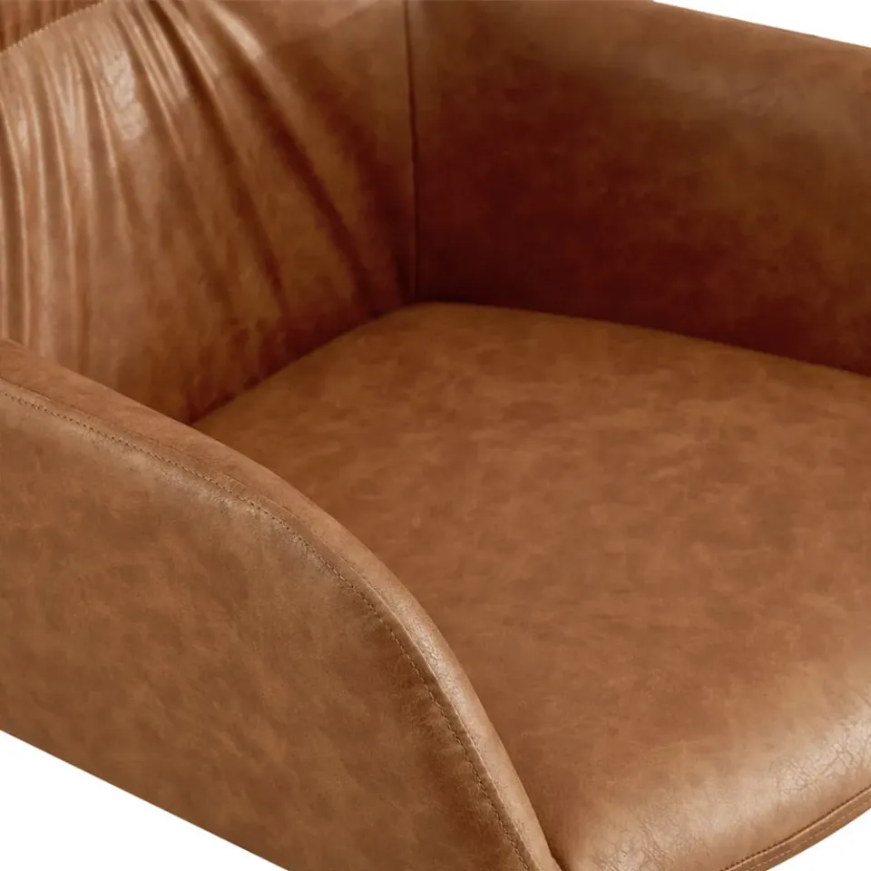 armstoel Kees cognac, foto 6