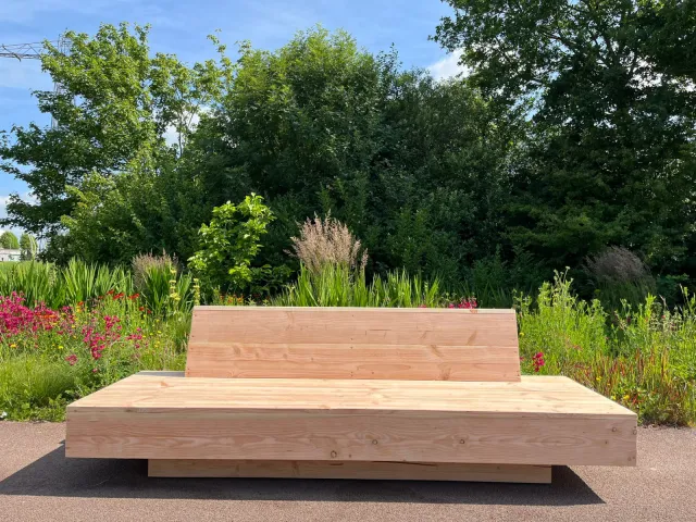 NordXL Douglashouten tuinbank Lux