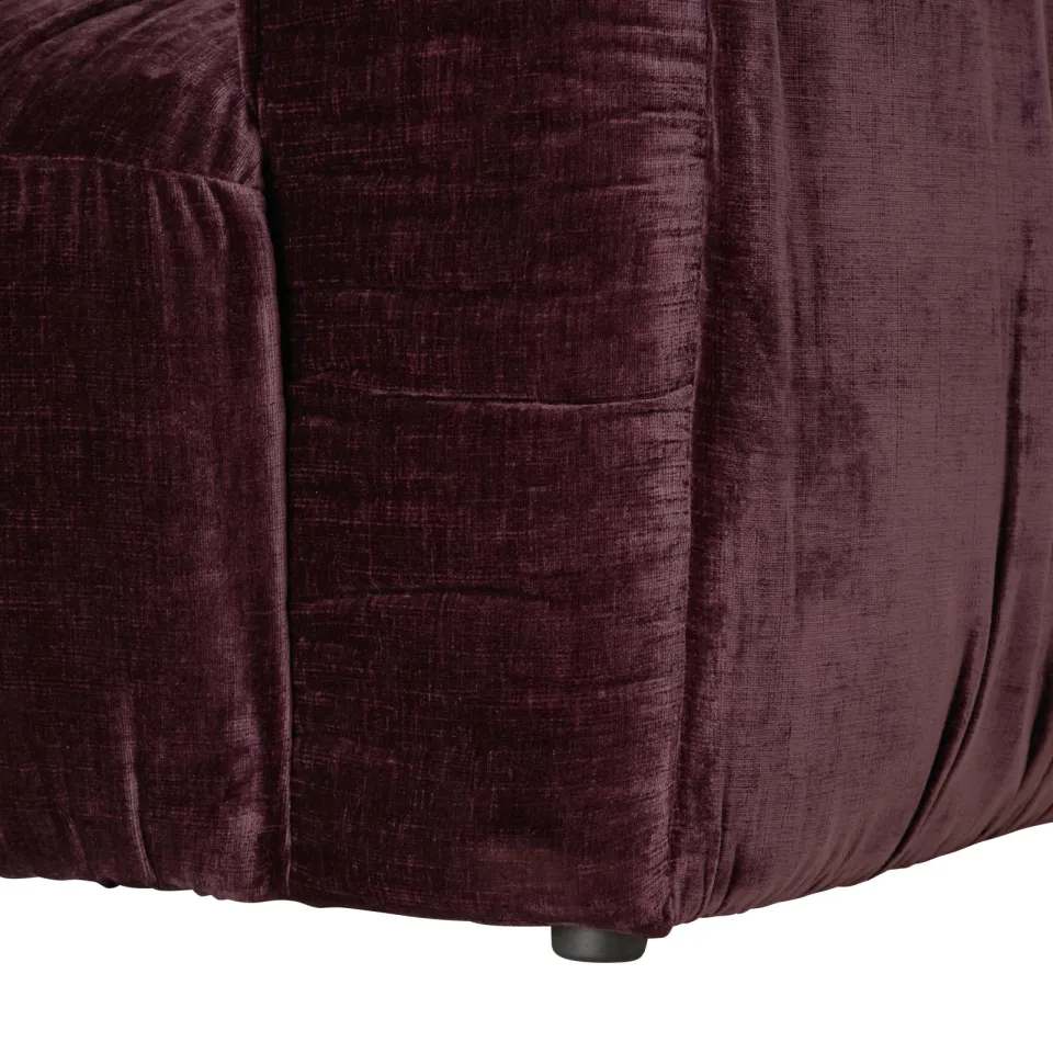 NOUS Living 2-zitsbank Kaia burgundy, foto 6
