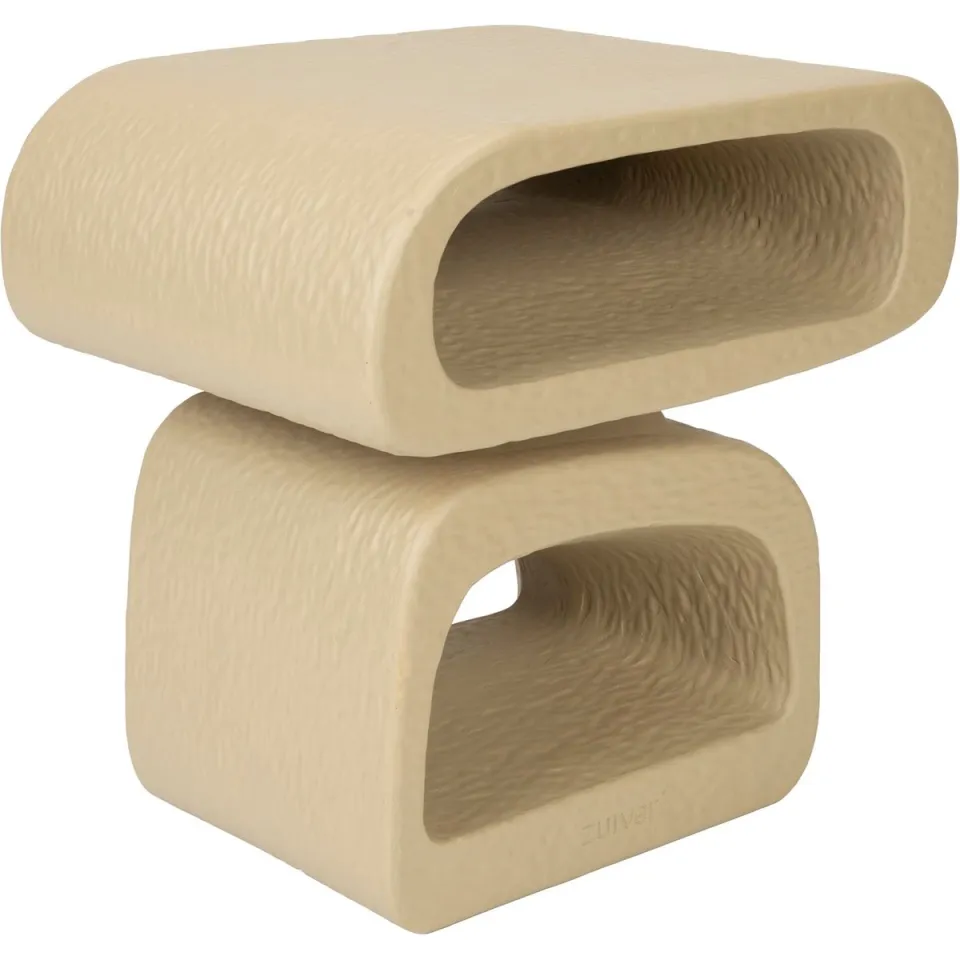Zuiver Eddy bijzettafel beige, foto 2