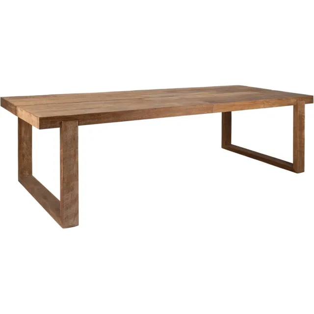 DTP Home Classic Icon eettafel rechthoekig teakhout naturel - 220 x 100 x 78 cm