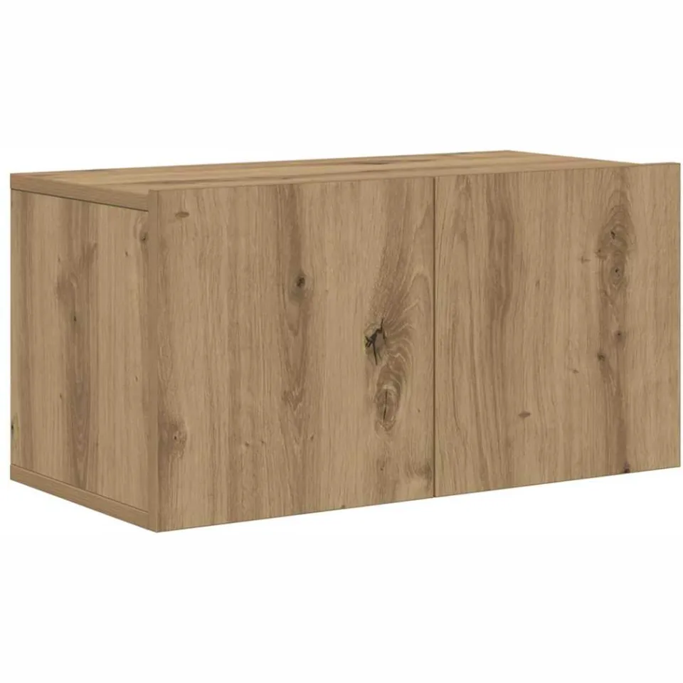 vidaXL Tv-meubelset 60 x 30 x 30 cm Bruin Bewerkt hout, foto 3