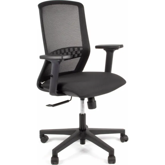 Maxima Linea bureaustoel Tekna 01 - ergonomisch EN1335 - multi verstelbaar - max. draagvermogen 110kg - zwart