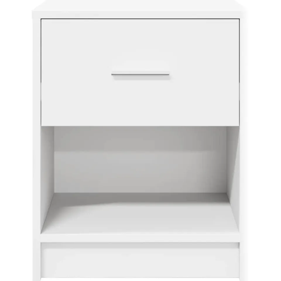 vidaXL Nachtkastjes 2 st met lade 40x34x50 cm wit, foto 4