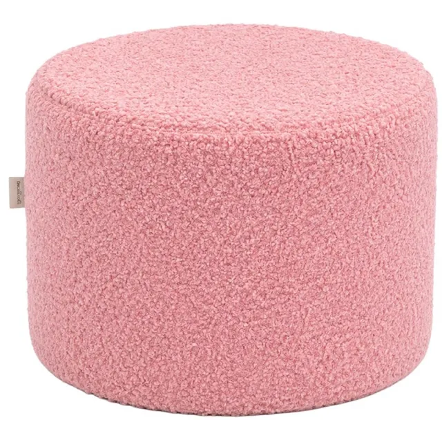 New baby Teddy kinderpuf roze 21x30 cm - Kinderpoef