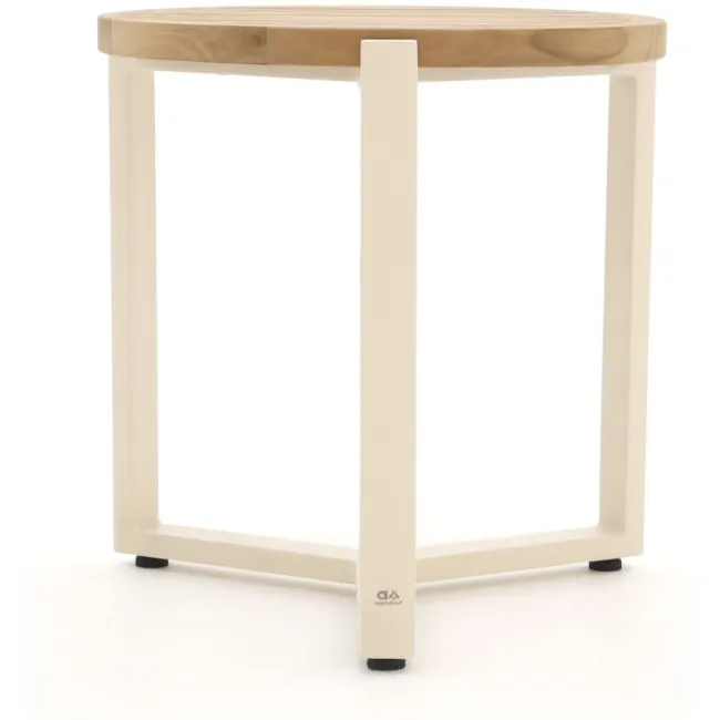 Apple Bee Monaco lounge tuintafel ø 45cm (h: 48) bruin, foto 4