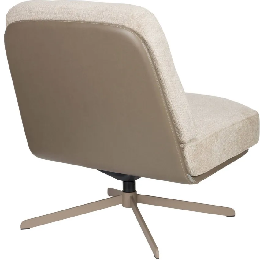 Zuiver loungestoel Benjamin naturel, foto 5