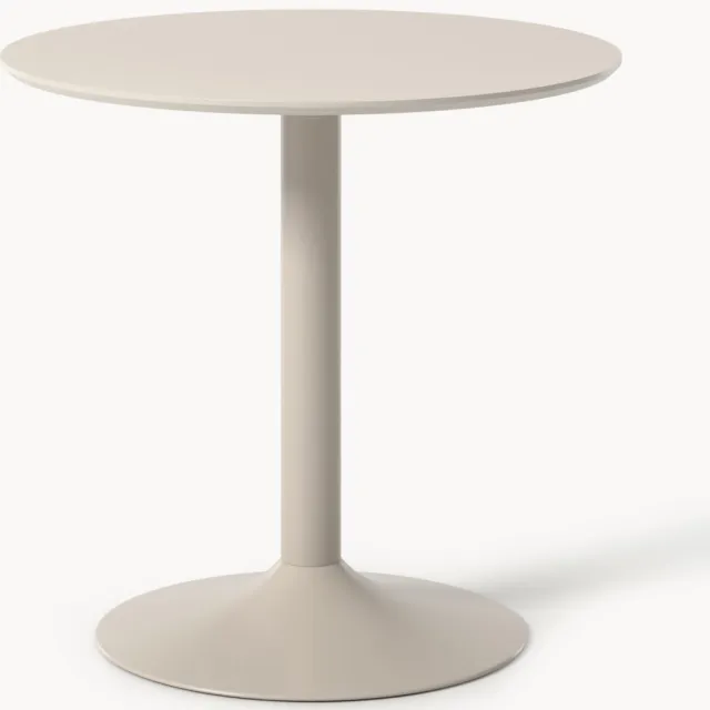 Westwing Collection Ronde eettafel Menorca, in verschillende formaten Beige