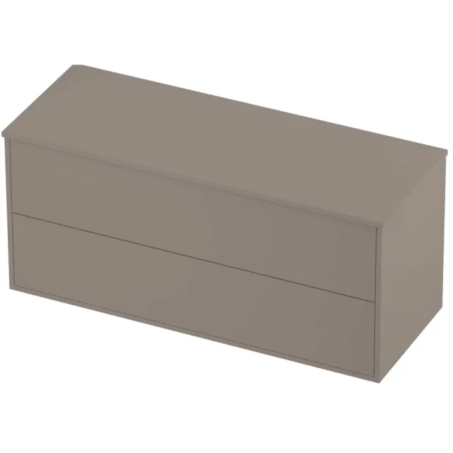 Proline Deck Badmeubelset Voor Grepen Symmetrisch Kader 2 Laden 120x46x54 cm Clay Beige