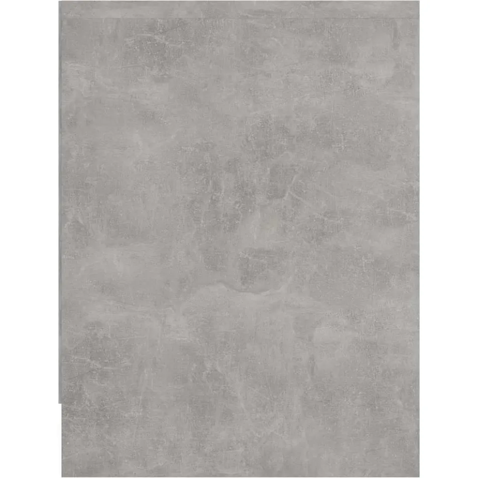 vidaXL Nachtkastje 40x30x40 cm bewerkt hout betongrijs grijs, foto 4